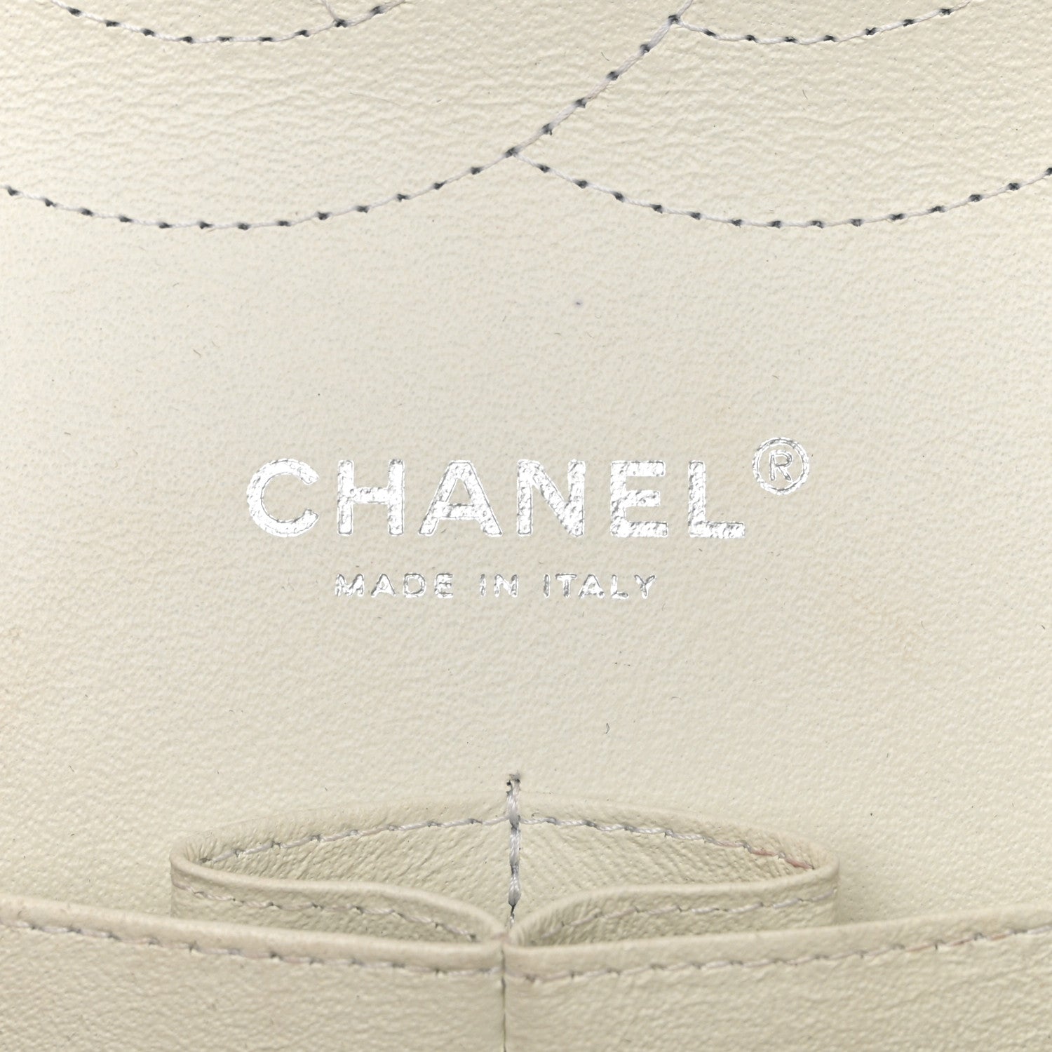 Chanel Caviar Quilted Jumbo Double Flap White 6 of 11