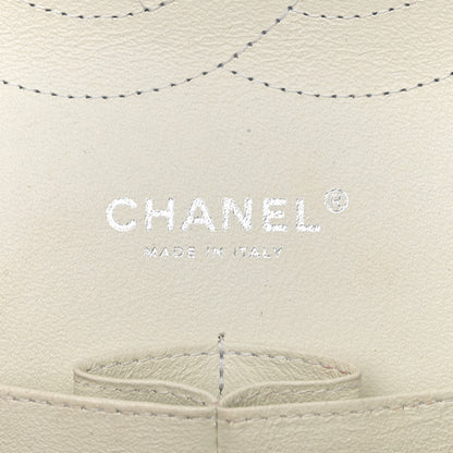 Chanel Caviar Quilted Jumbo Double Flap White 6 of 11