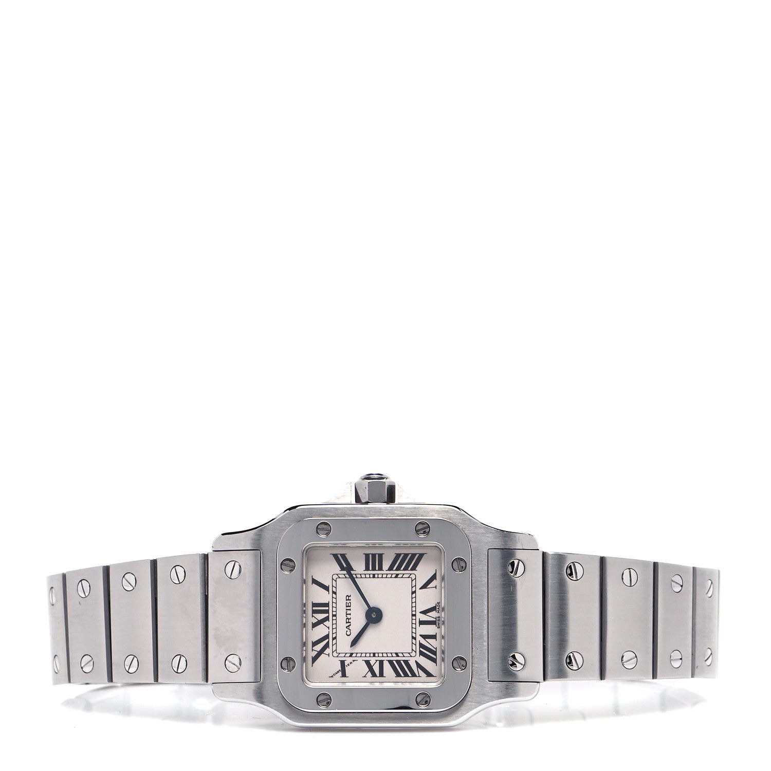 Cartier Stainless Steel 24mm Santos de Cartier Galbee Quartz Watch 2 of 5