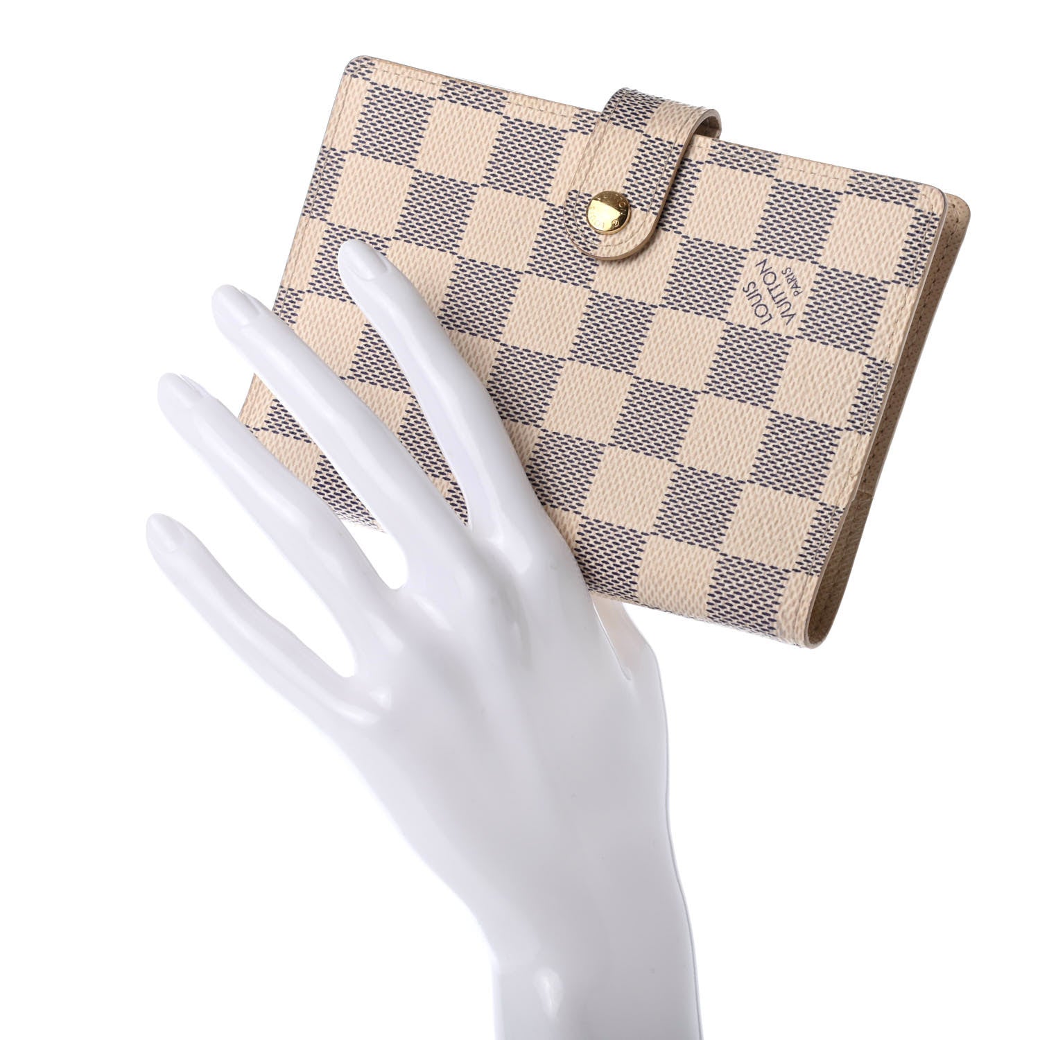 Louis Vuitton Damier Azur Small Ring Agenda Cover 4 of 7