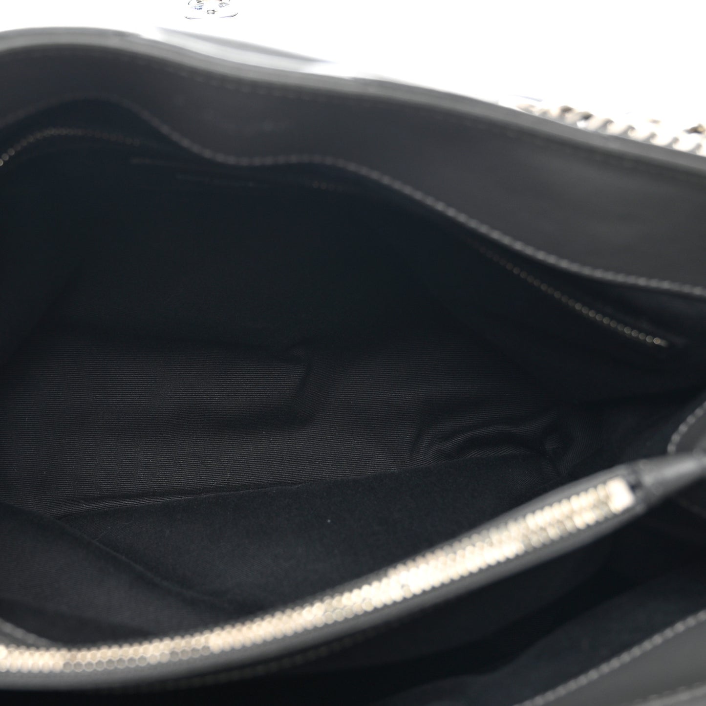 Calfskin Y Quilted Monogram Medium Loulou Chain Satchel Asphalt