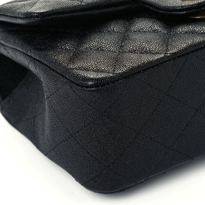 Chanel Caviar Quilted Mini Top Handle Rectangular Flap Black 10 of 12