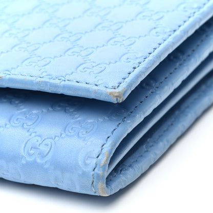 Gucci Soft Microguccissima Continental Wallet Mineral Blue 14 of 14