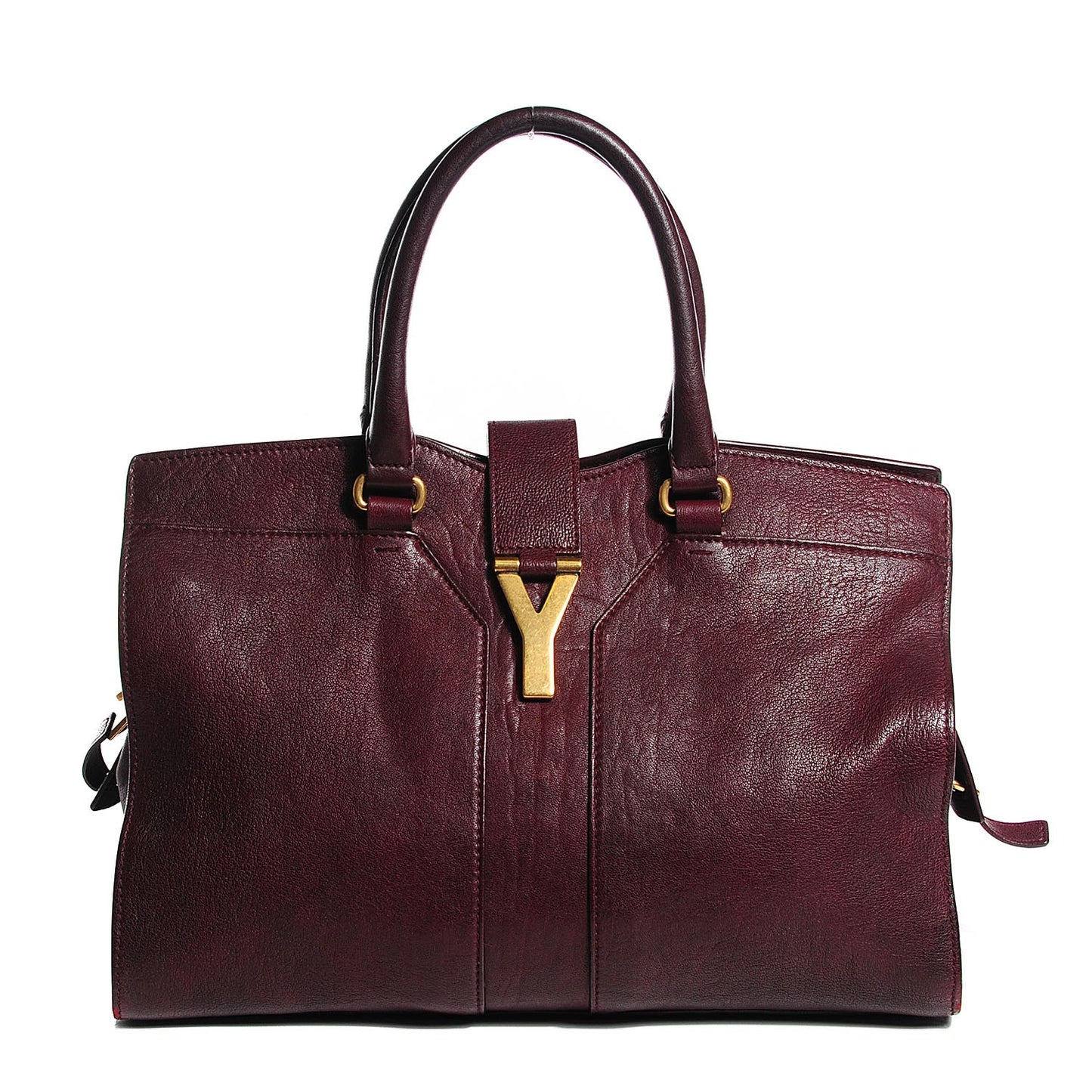 Sheepskin Medium Cabas ChYc Plum