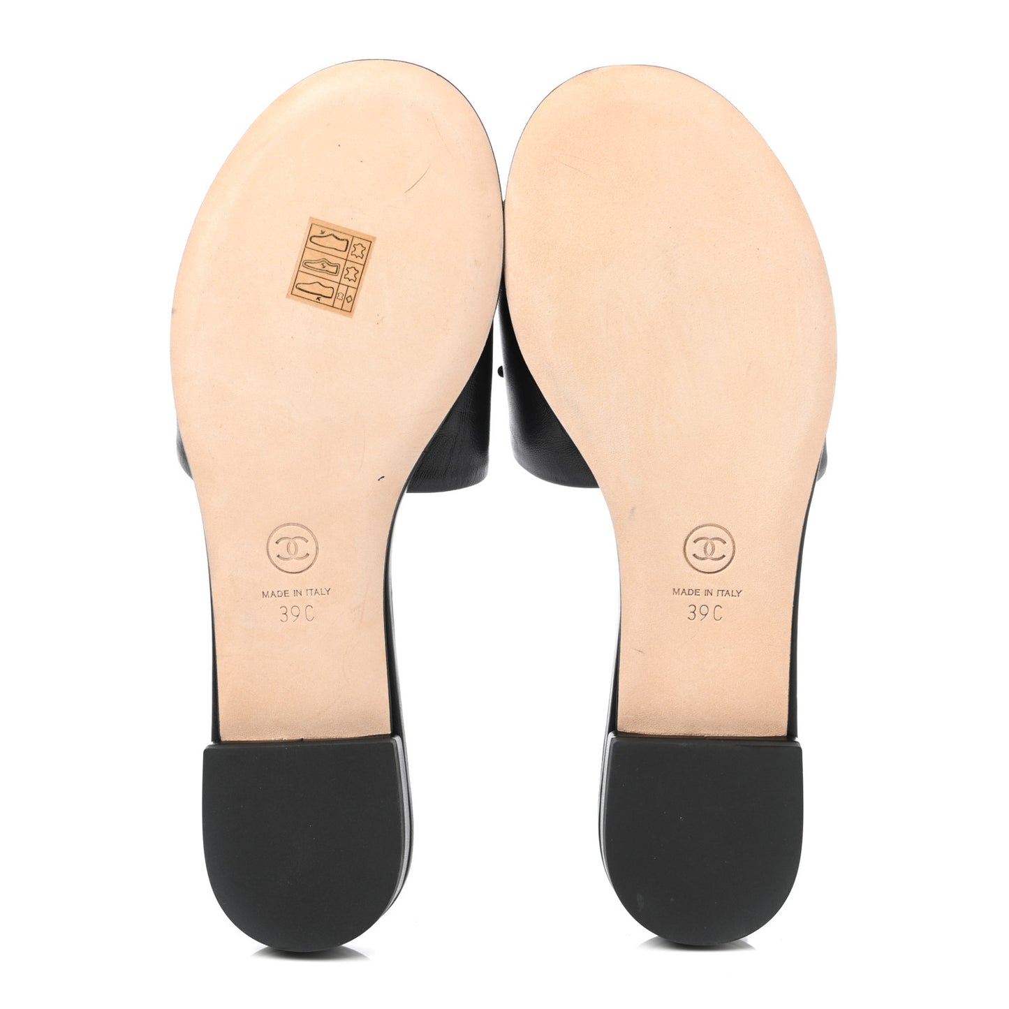 Lambskin Beaded CC Mules 39 Black