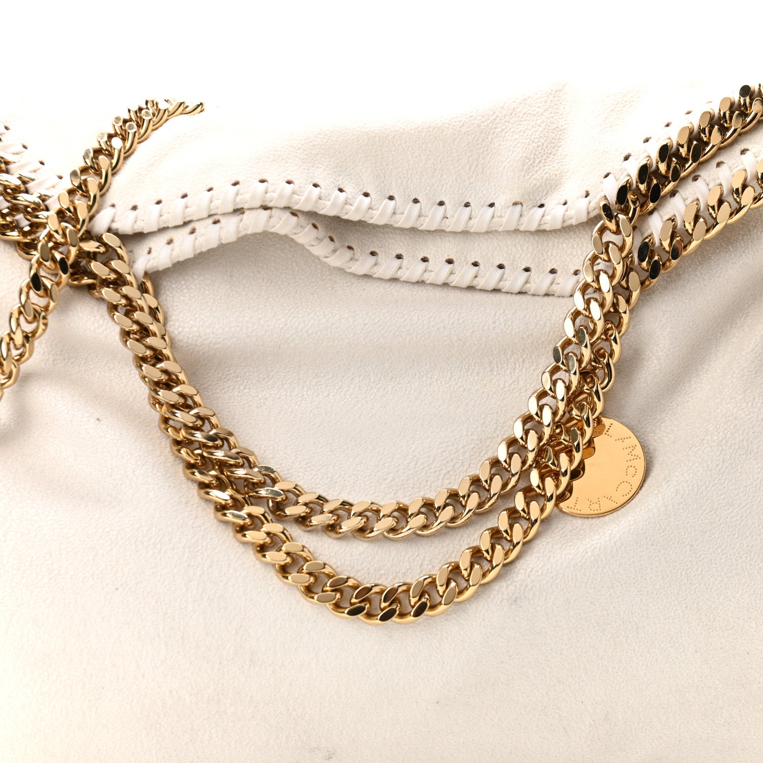 Stella McCartney Shaggy Deer Small Falabella Tote White 7 of 9