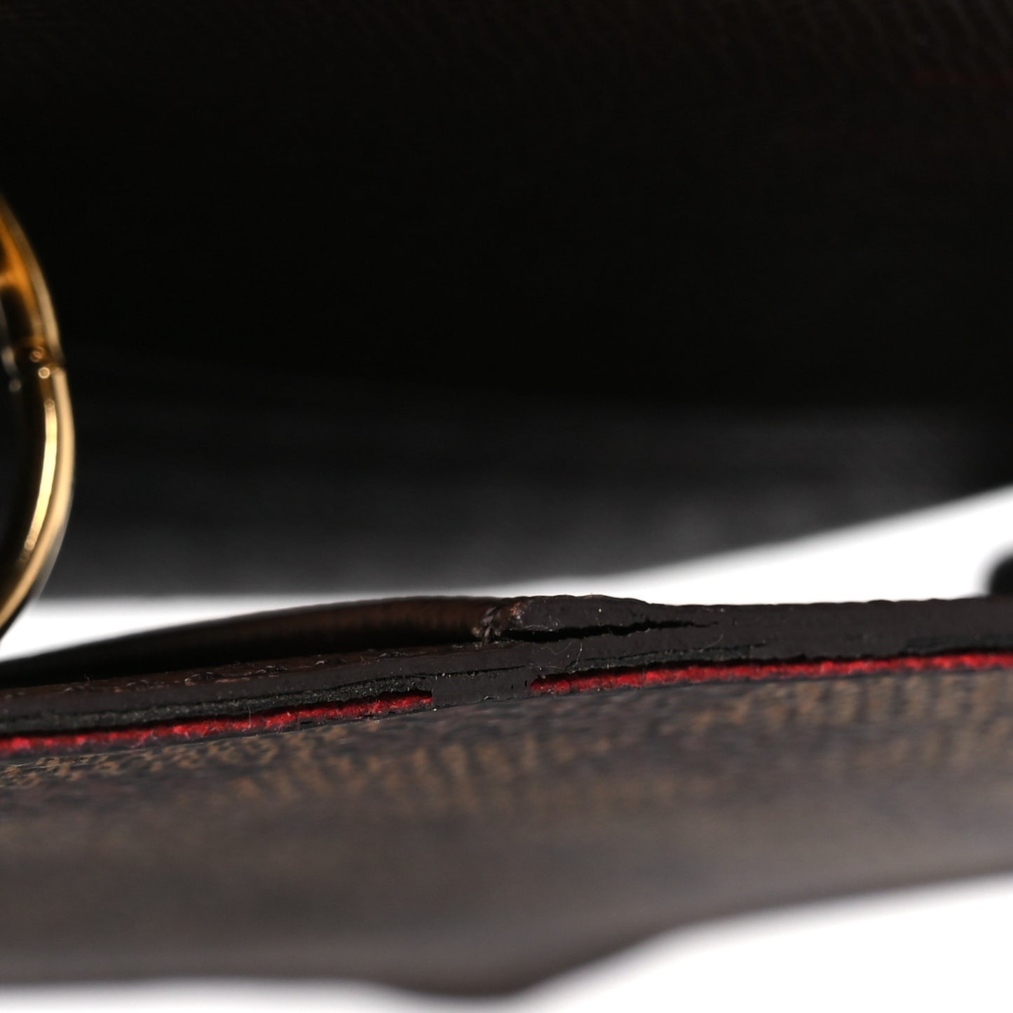 Damier Ebene Medium Ring Agenda Cover
