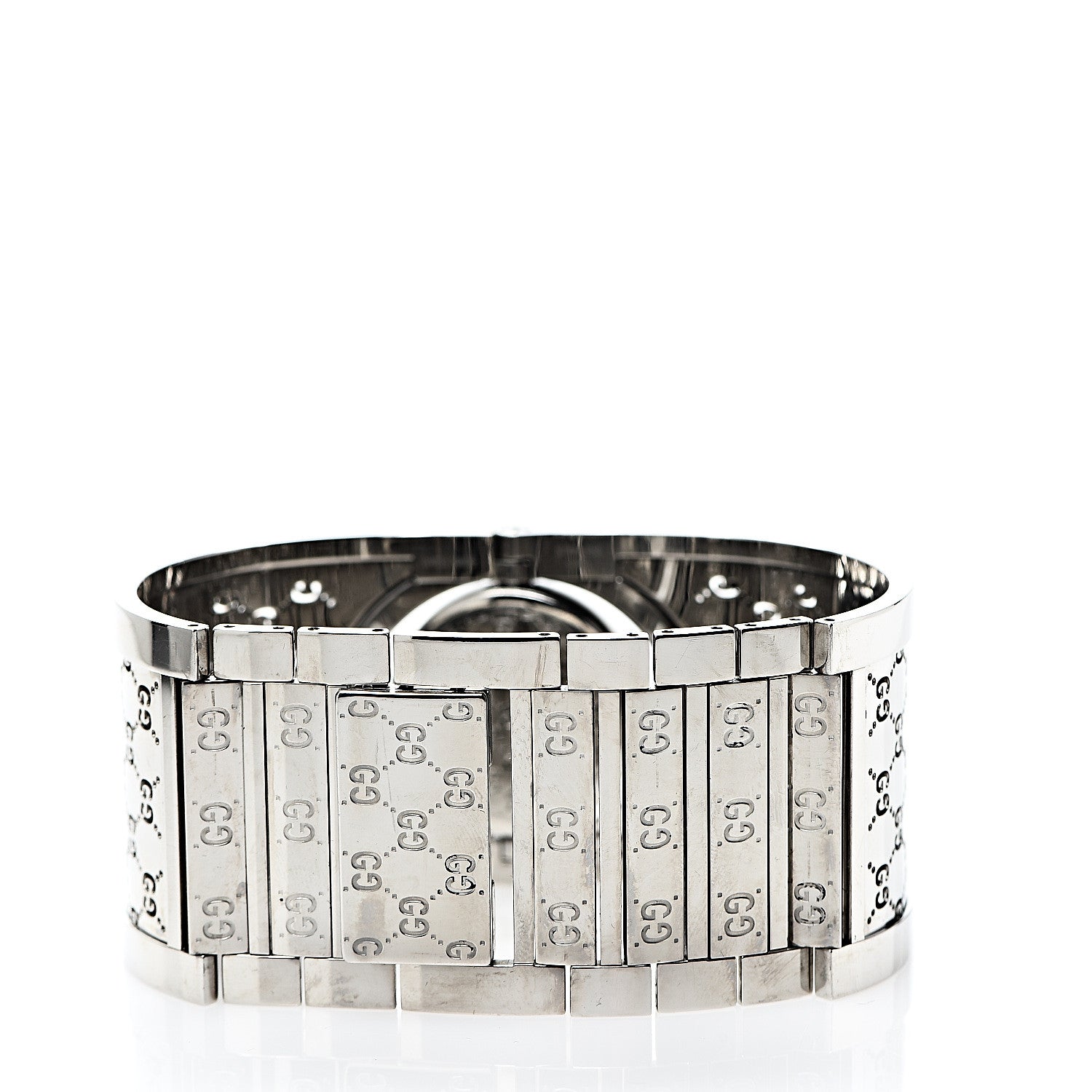 Gucci Stainless Steel 33mm Twirl Quartz Watch Brown 3 of 6