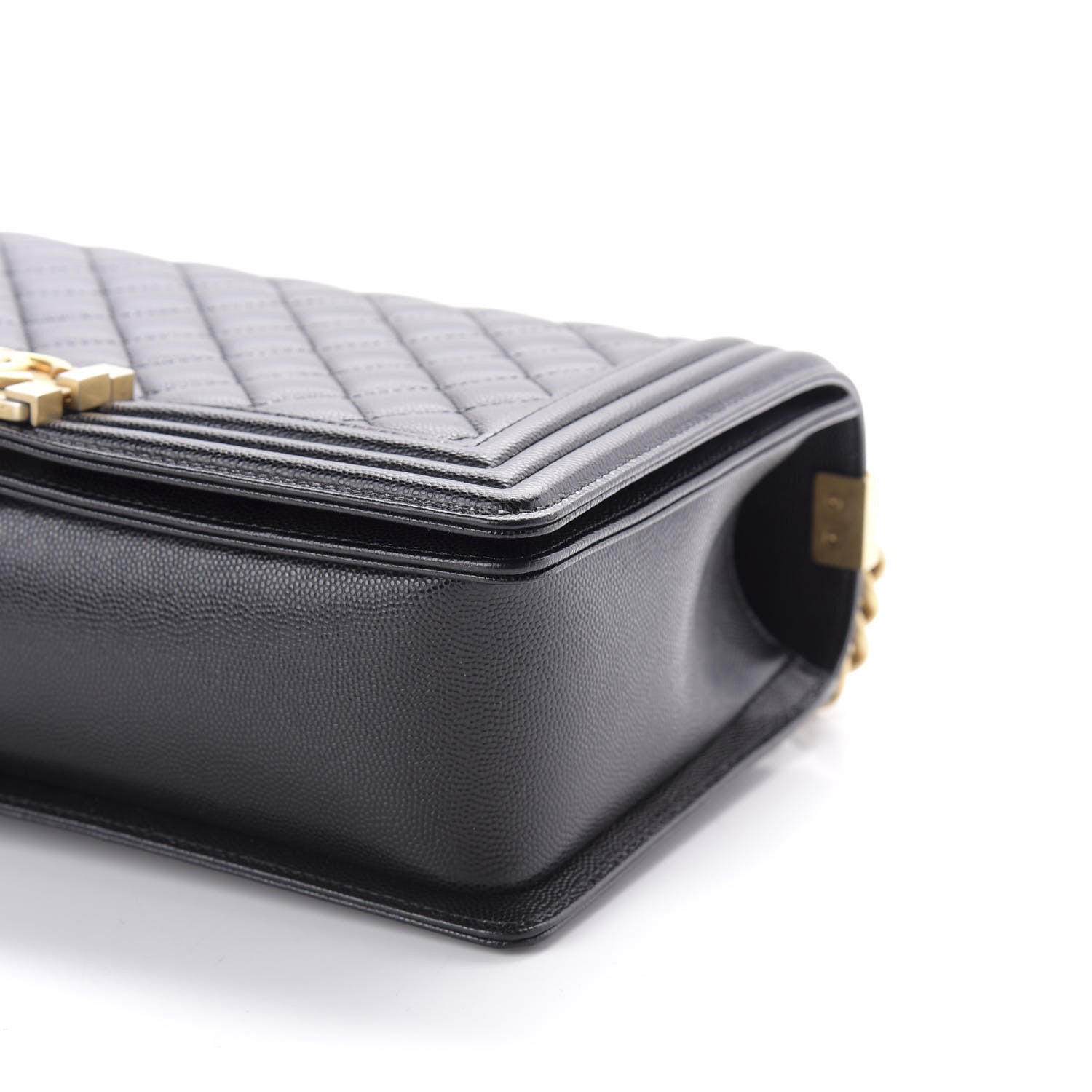 Chanel Caviar Quilted New Medium Boy Flap Black 9 of 9