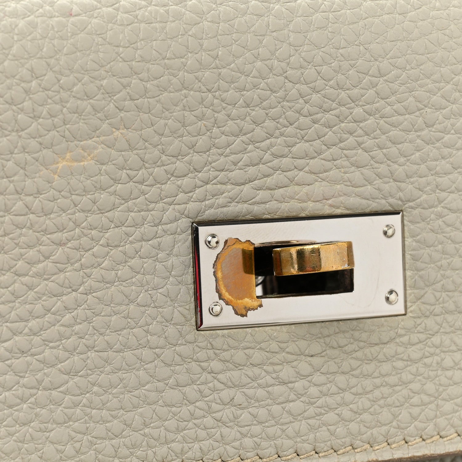 Hermes Togo Kelly Retourne 35 Gris Perle 11 of 18