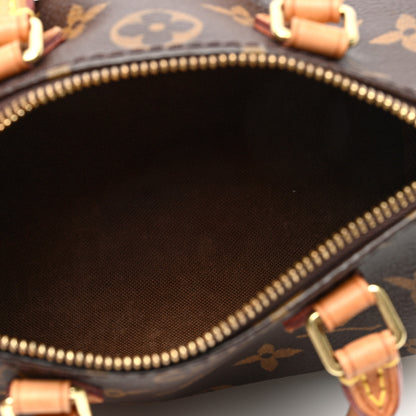 Louis Vuitton Monogram Nano Speedy 5 of 10