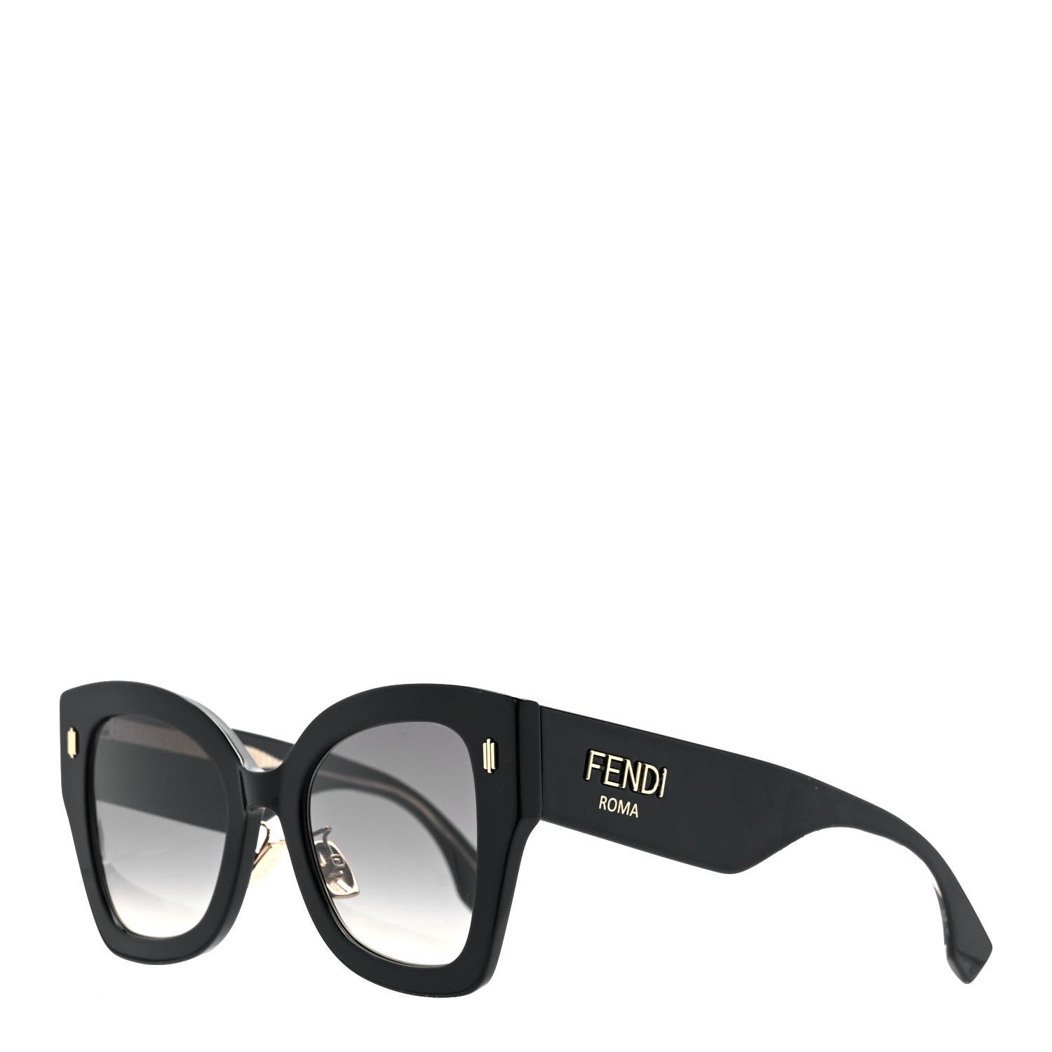 Fendi Acetate FF 53mm Sunglasses 0434/G/S Black 1 of 8