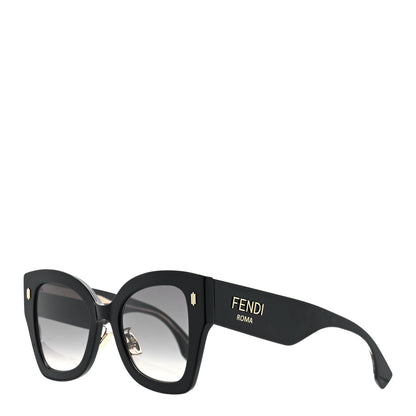 Fendi Acetate FF 53mm Sunglasses 0434/G/S Black 1 of 8