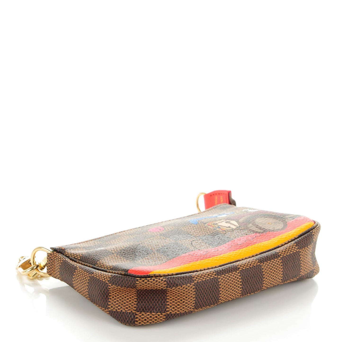 Damier Ebene 2015 Christmas Animation Mini Pochette Accessories