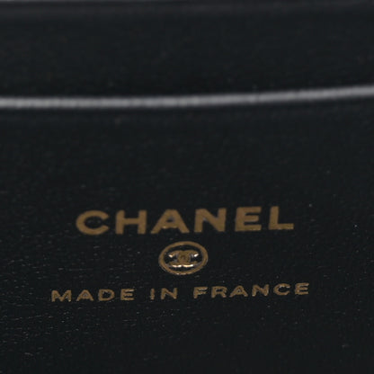 Chanel Lambskin Quilted Pick Me Up Vanity Case Black 6 of 11