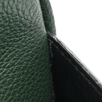 Versace Grained Calfskin Small Medusa Messenger Bag Green 10 of 11