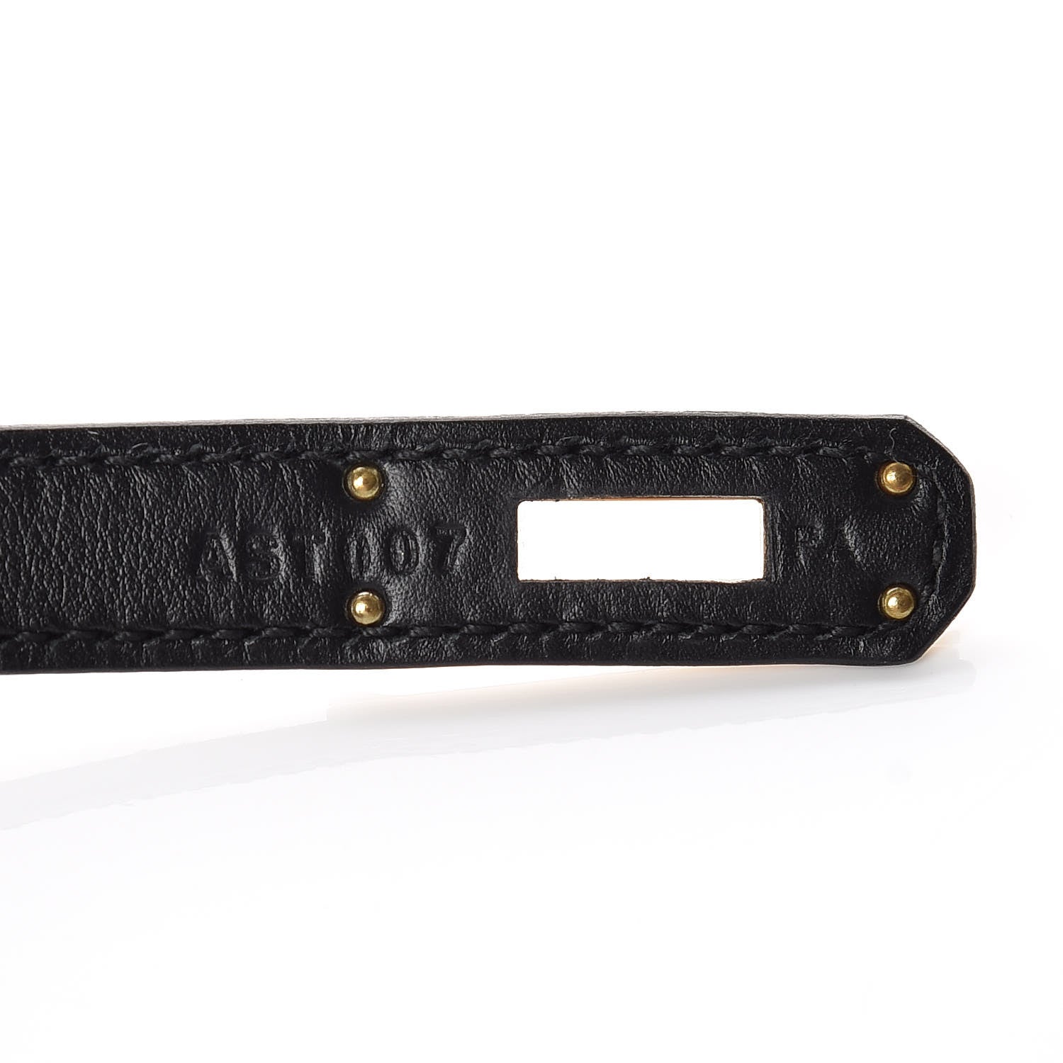 Hermes Swift Kelly Cut Clutch Pochette Black 7 of 10