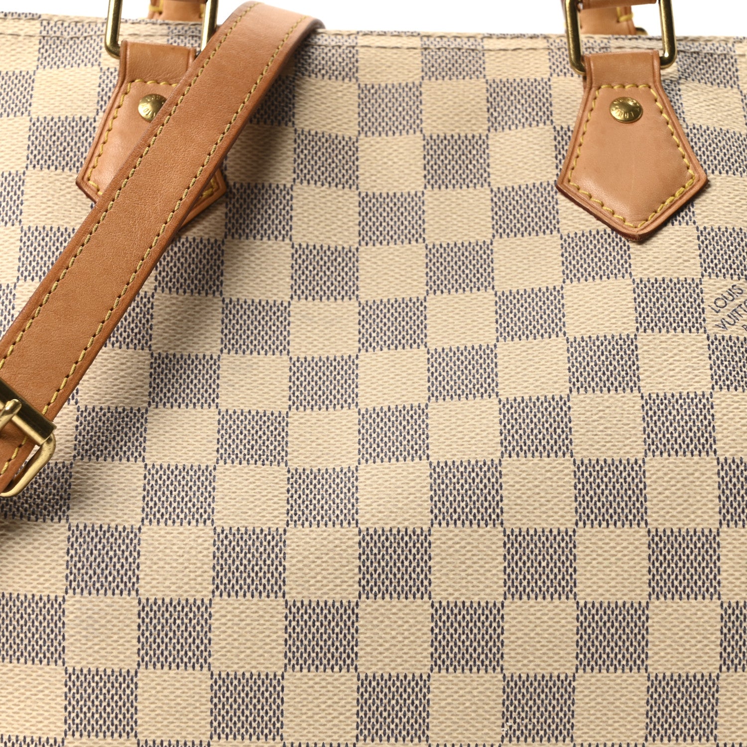 Louis Vuitton Damier Azur Speedy Bandouliere 30 8 of 10