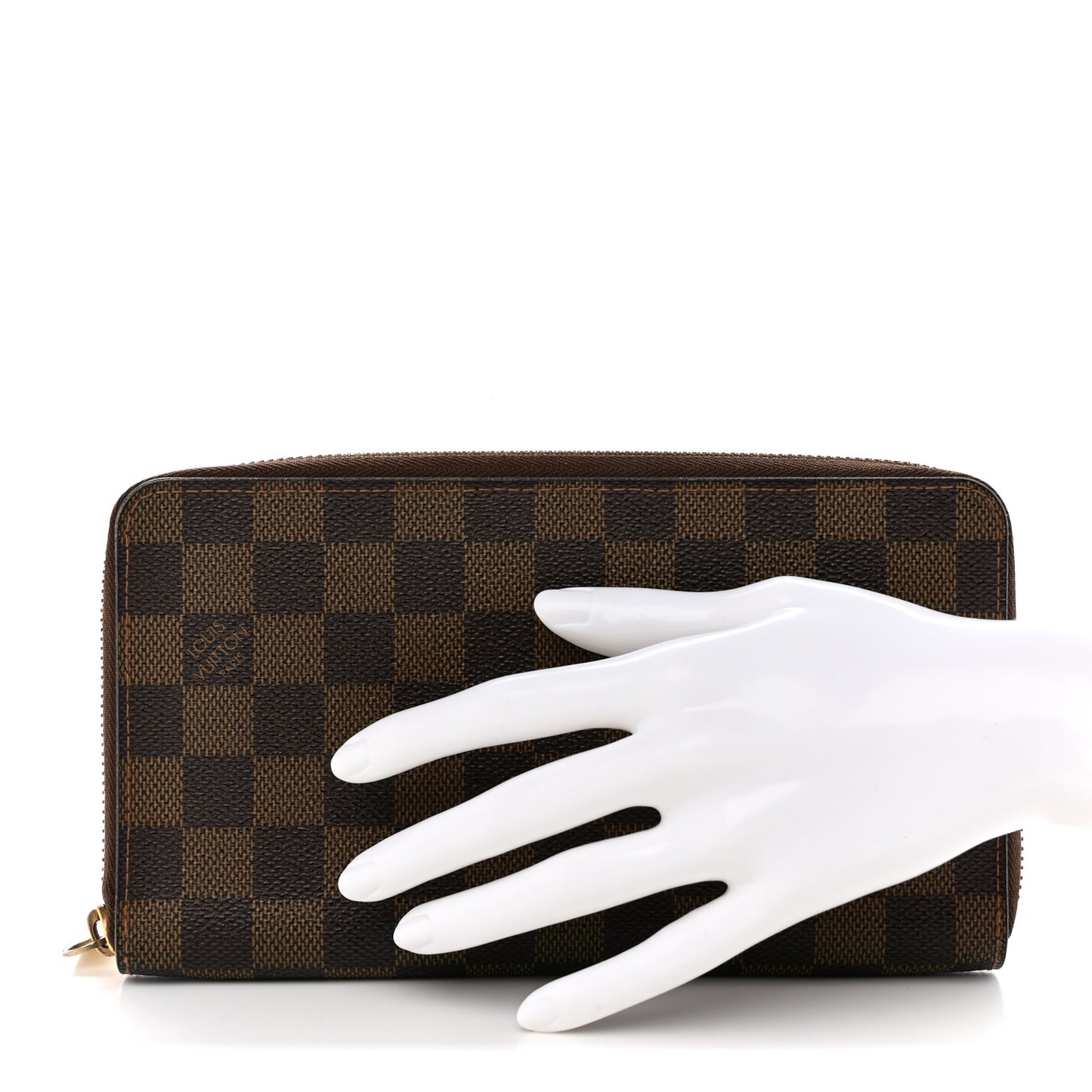 Damier Ebene Zippy Organizer Wallet