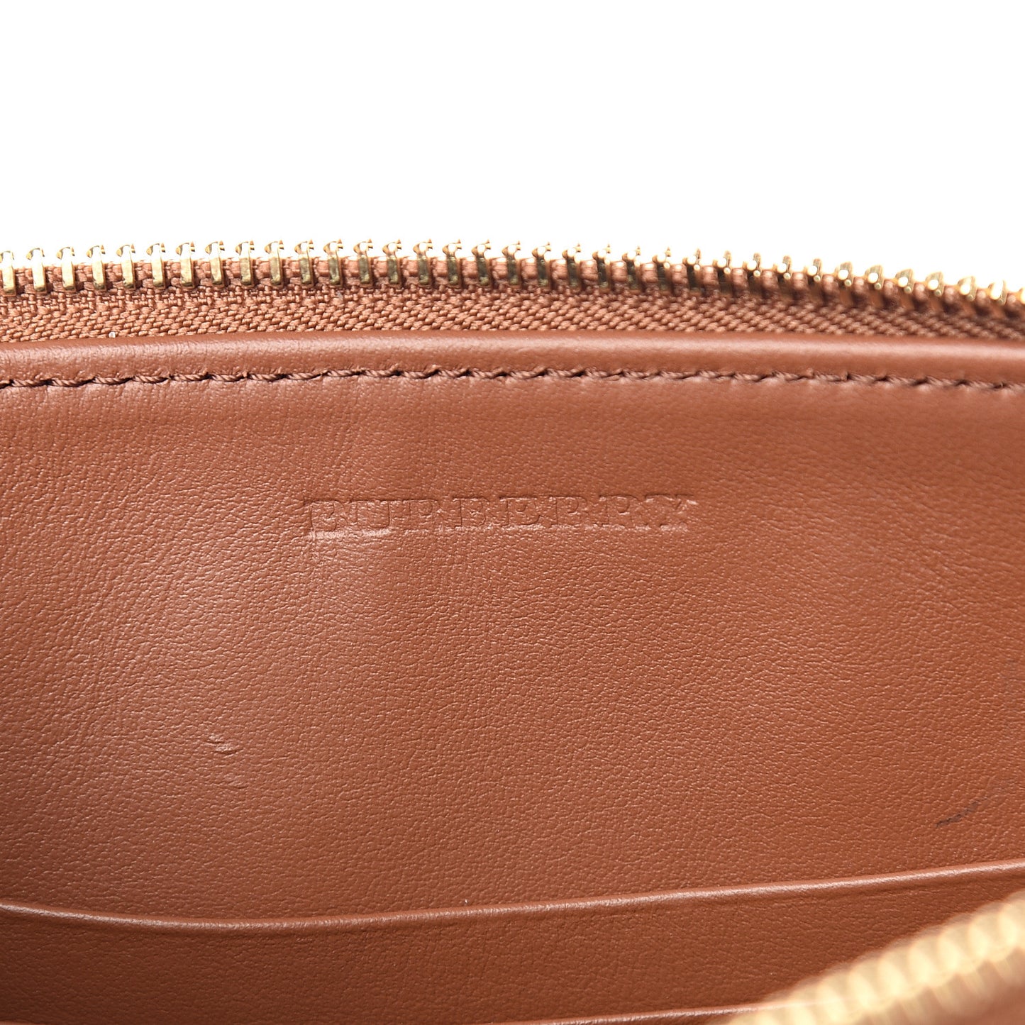 Haymarket Check Peyton Crossbody Clutch Bag Toffee