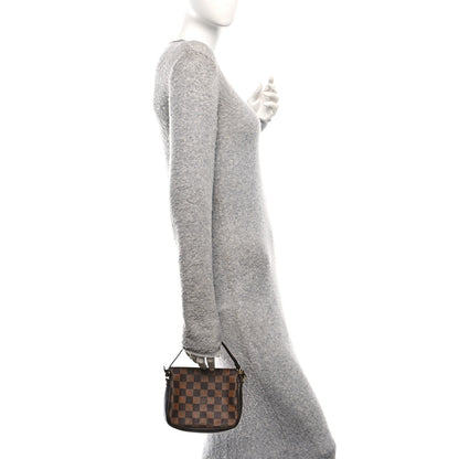 Louis Vuitton Damier Ebene Trousse Make Up Bag Pochette 2 of 10