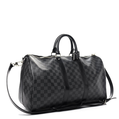 Louis Vuitton Damier Graphite Keepall Bandouliere 45 2 of 13