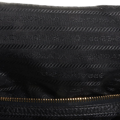 Prada Vitello Daino Shoulder Flap Bag Nero Black 8 of 10