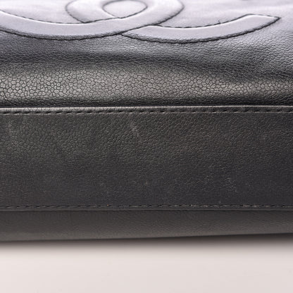 Chanel Caviar Large CC Tuck Tote Black 14 of 15