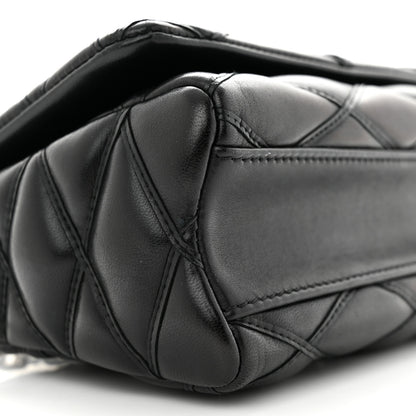 Louis Vuitton Lambskin Malletage GO-14 PM Black 8 of 12