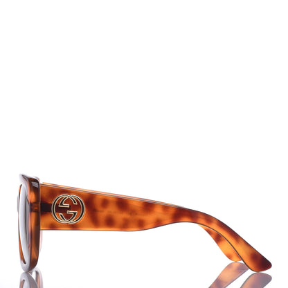 Gucci Acetate Square Frame Sunglasses GG0141S Tortoise 4 of 7