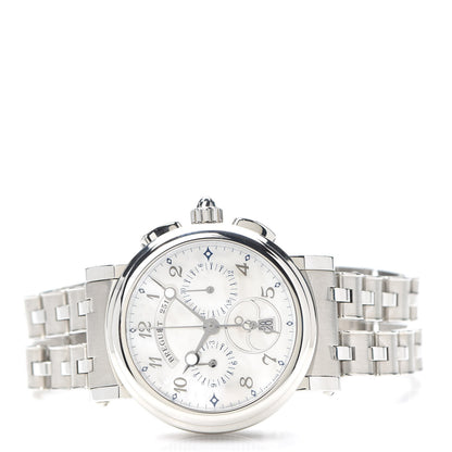 Breguet Stainless Steel Mother of Pearl 35mm Marine Automatic Watch 8827ST/5W/SM0 2 of 6