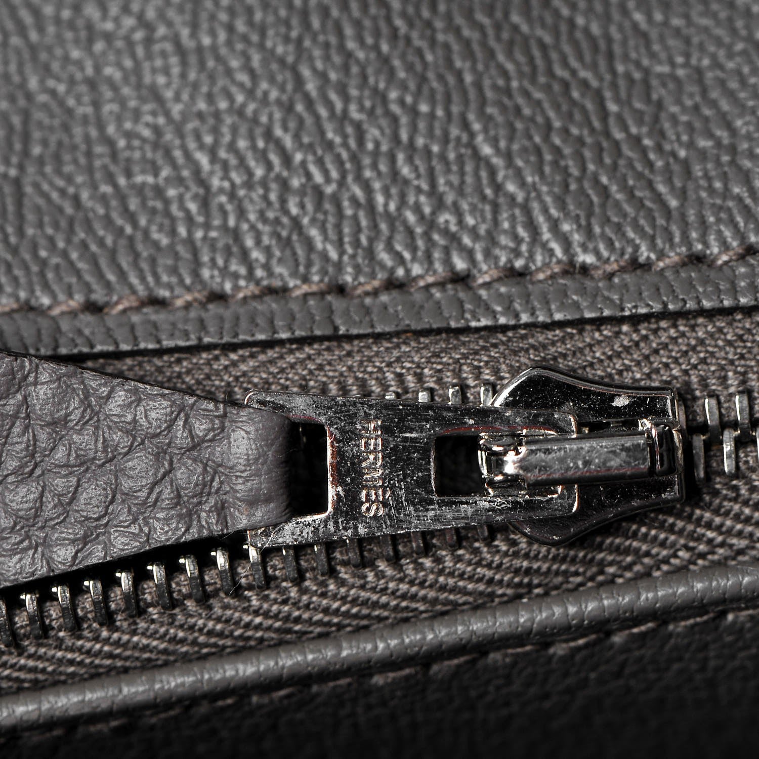 Hermes Togo Birkin 25 Etain 13 of 34