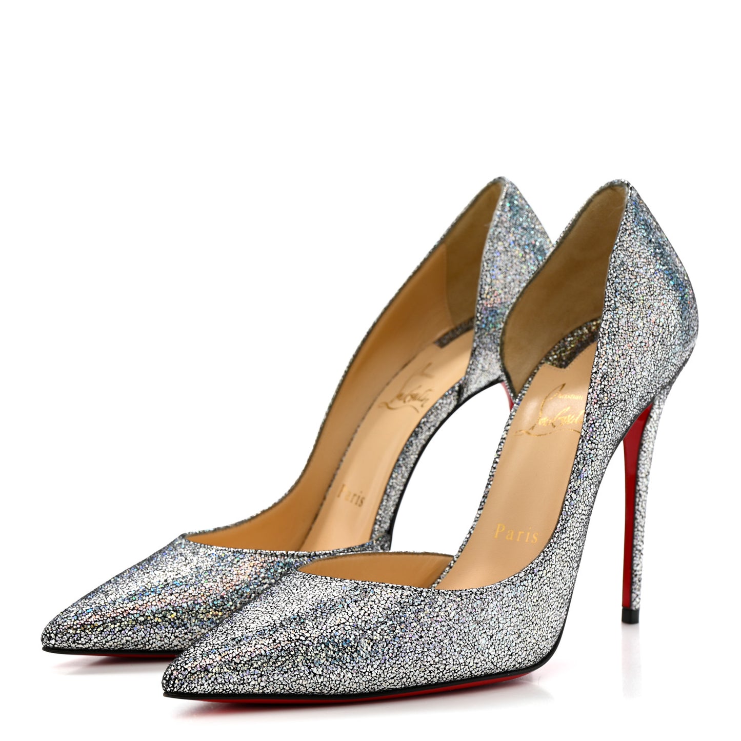 Nappa Mica Iriza 100 Pumps  39 Silver