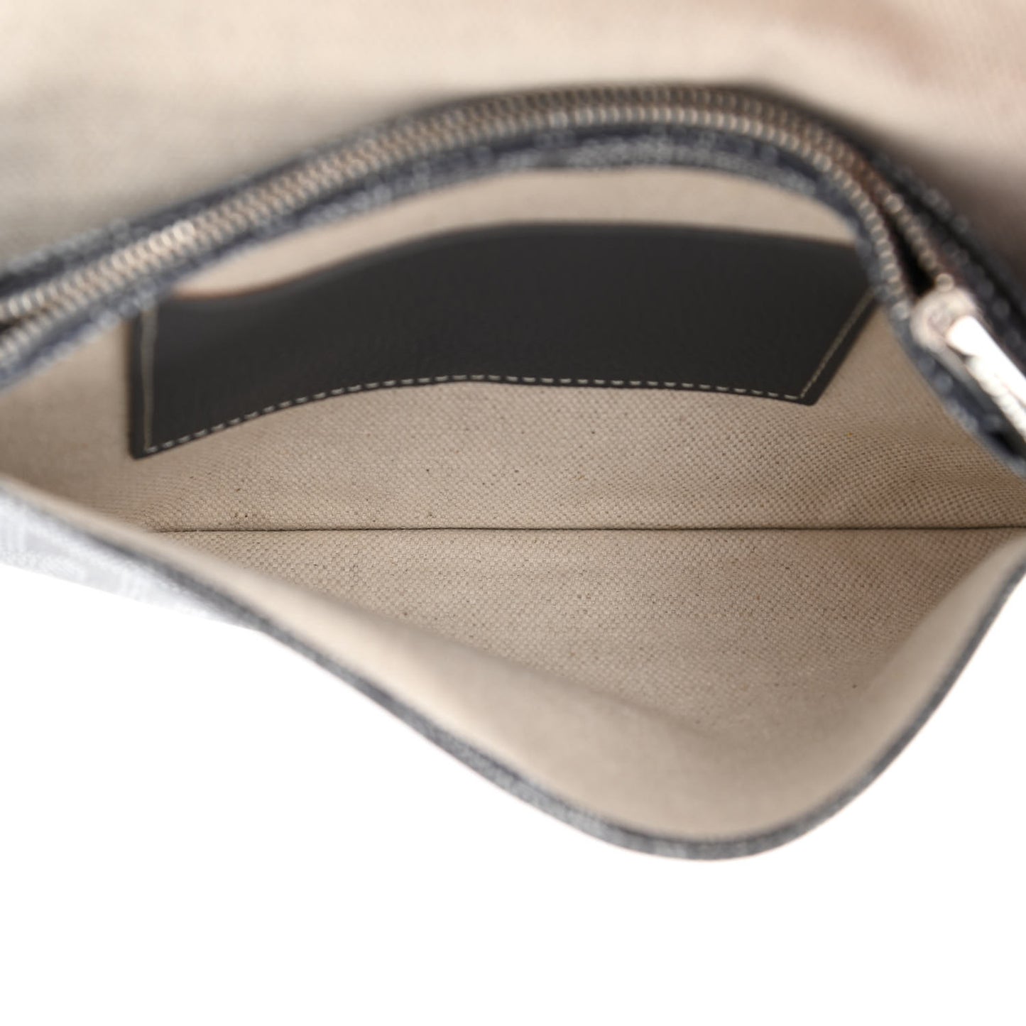 Goyardine Plumet Wallet Clutch Grey