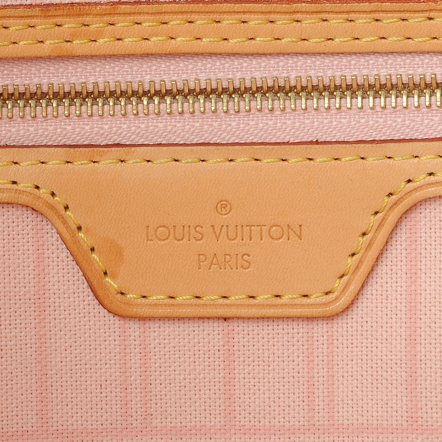 Damier Azur Neo Neverfull MM Rose Ballerine