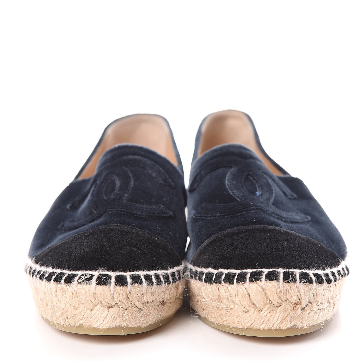 Velvet CC Espadrilles 36 Dark Navy