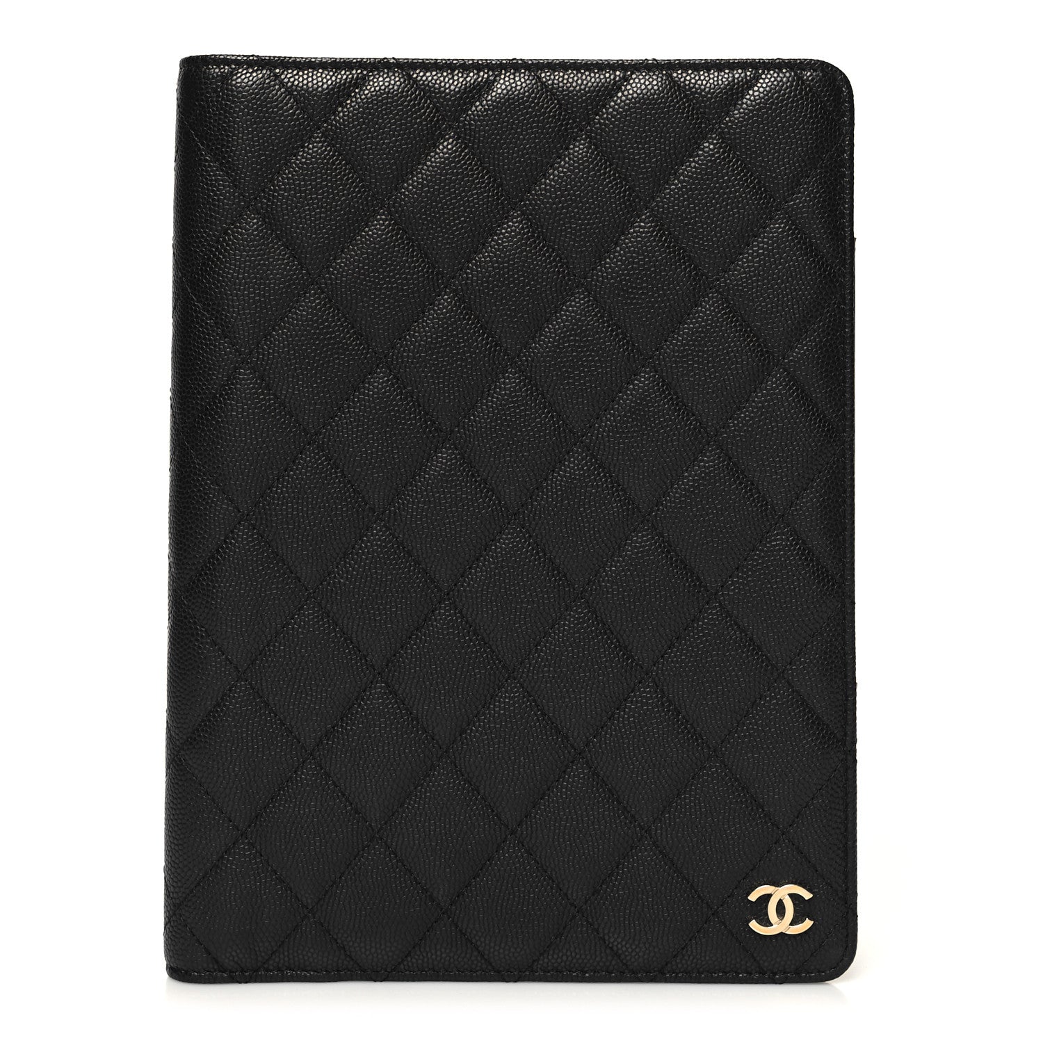 Chanel Caviar Quilted Large Agenda Cover Black 1 of 12