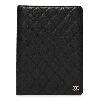 Chanel Caviar Quilted Large Agenda Cover Black 1 of 12