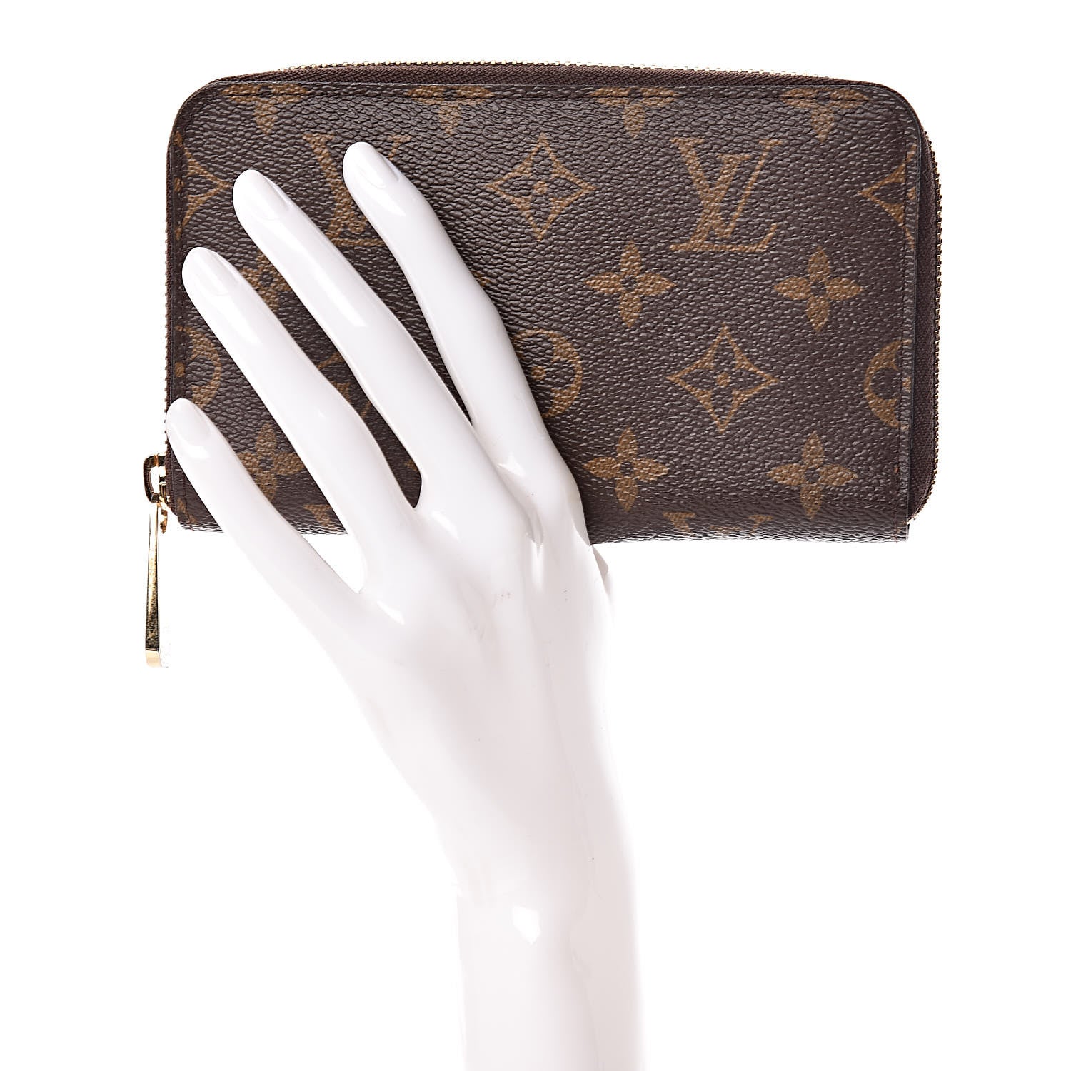 Louis Vuitton Monogram Zippy Compact Wallet 2 of 8