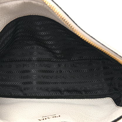 Prada Vitello Phenix Crossbody Bag Talco 5 of 9