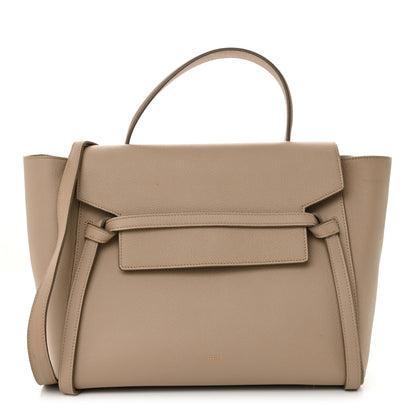 Celine Grained Calfskin Mini Belt Bag Light Taupe 1 of 16
