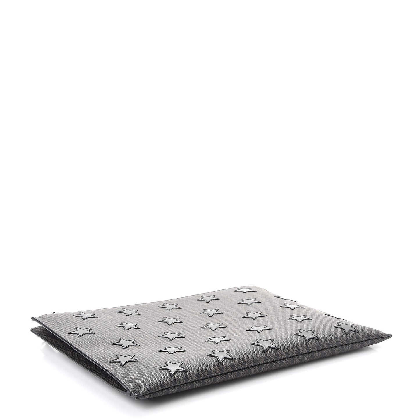Nappa Toile Classic Monogram Star Rider iPad Pouch Nero Black Lino
