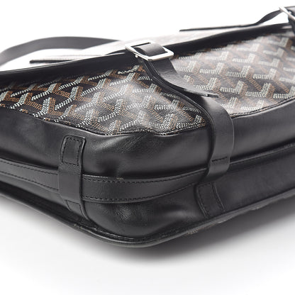 Goyard Goyardine Belvedere GM Messenger Bag Black 8 of 9