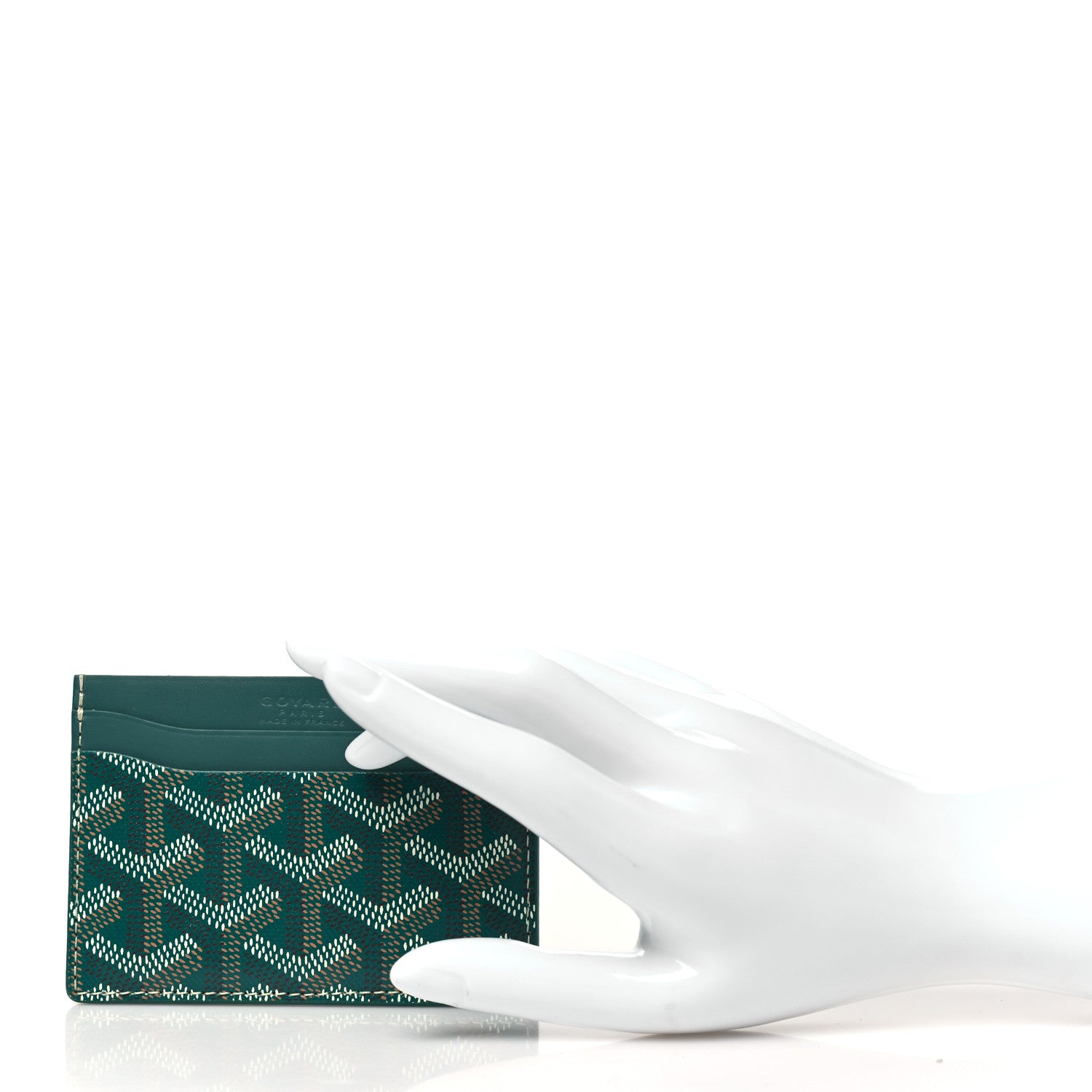 Goyard Goyardine Saint Sulpice Card Holder Green 2 of 7