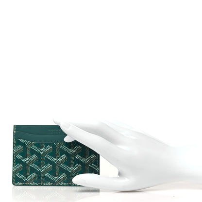 Goyard Goyardine Saint Sulpice Card Holder Green 2 of 7