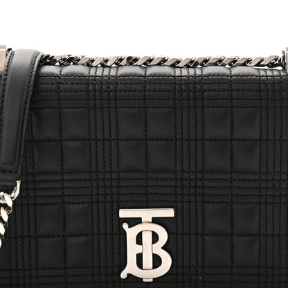 Burberry Lambskin Quilted Small Lola Bag Black 8 of 11