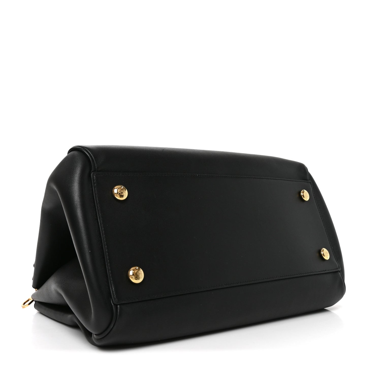 Supple Calfskin Medium Madrid Bag Black