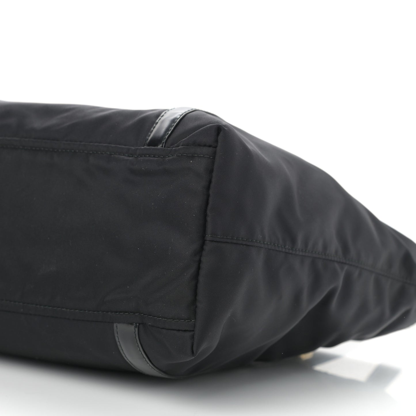 Tessuto Nylon Shopping Tote Black