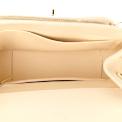 Chanel Caviar Quilted Small Business Affinity Flap White 5 of 11
