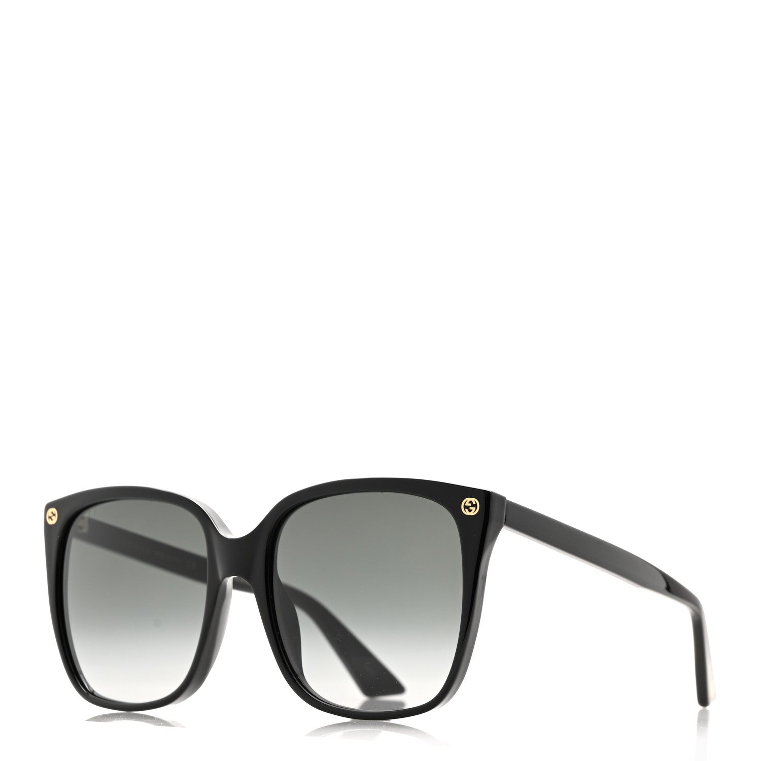 Gucci Acetate GG Sunglasses GG0022S Black 1 of 8